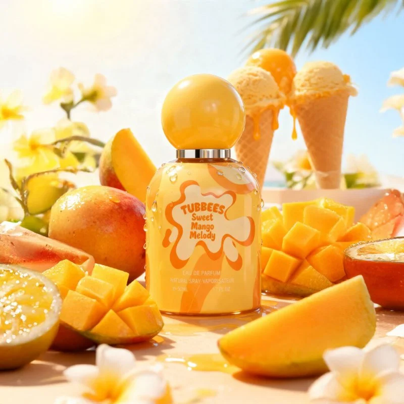 Tubbees Sweet Mango Melody eau de parfum unisexe 50 ml