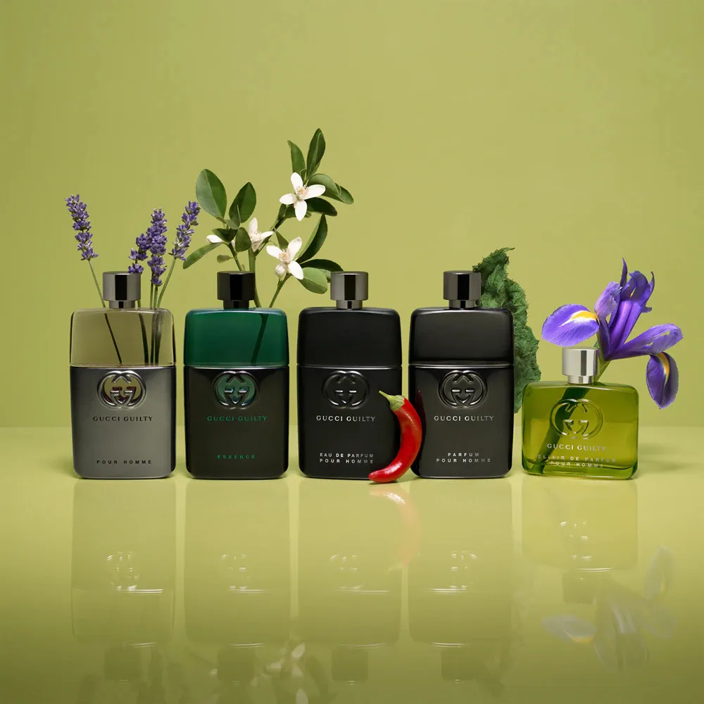 Guilty Black Pour Homme eau de toilette voor mannen 90 ml