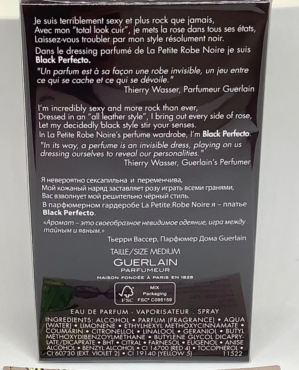 Black Perfecto by La Petite Robe Noire eau de parfum voor vrouwen 50 ml
