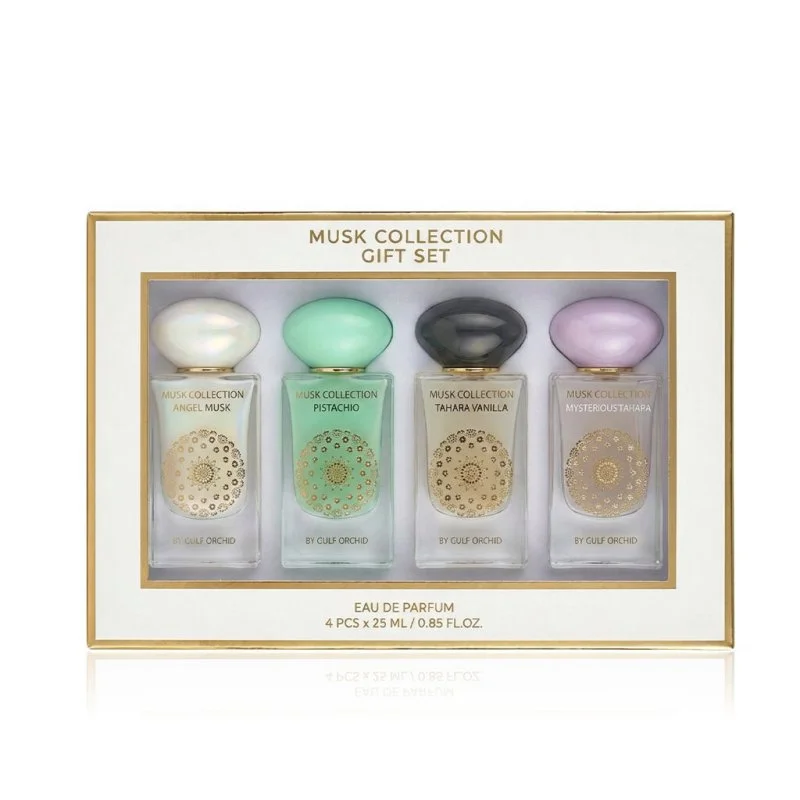 Musk Collection Aura Edition Coffret cadeau 4 x eau de parfum unisexe 4 x 25 ml