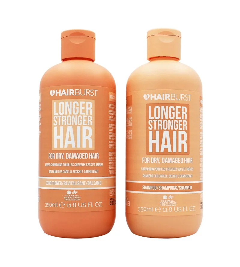 Longer Stronger Hair Dry & Damaged coffret pour cheveux secs et abîmés shampooing 350 ml + après-shampooing