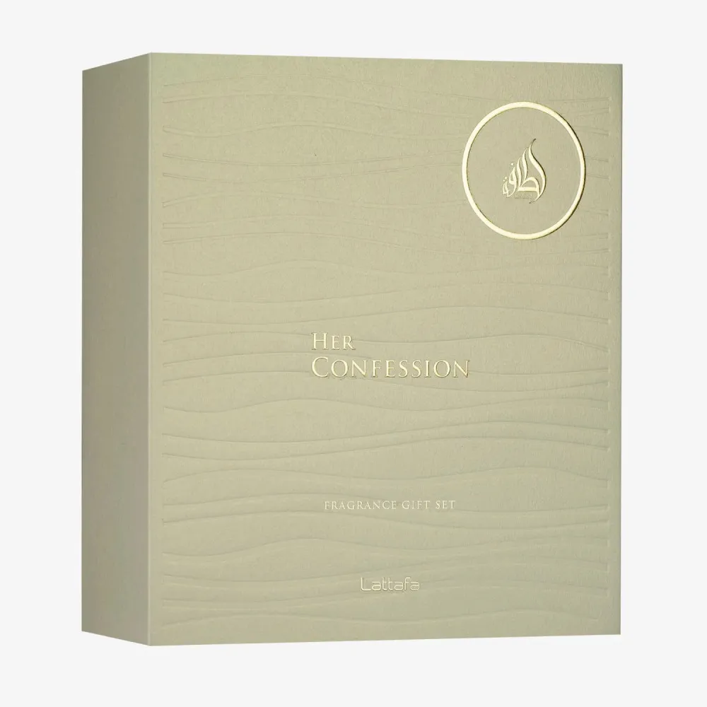 Her Confession eau de parfum pour femme 100 ml + mini eau de parfum 12 ml + brume pour les cheveux 50 ml