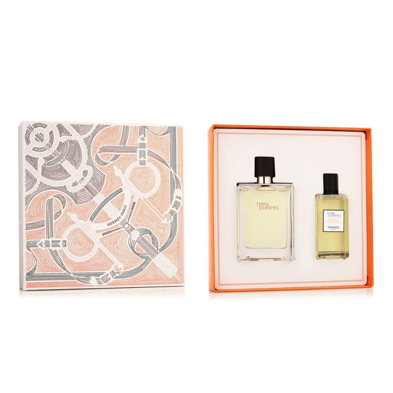 Terre d'Hermès eau de toilette pour homme 100 ml + gel douche 80 ml
