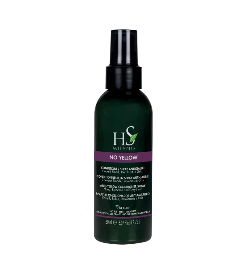 Anti-Yellow Conditioner Spray après-shampoing en spray pour neutraliser les reflets jaunes 150 ml