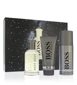 Hugo Boss Boss Bottled coffret cadeau eau de toilette 100 ml + gel douche 100 ml + déodorant pour homme