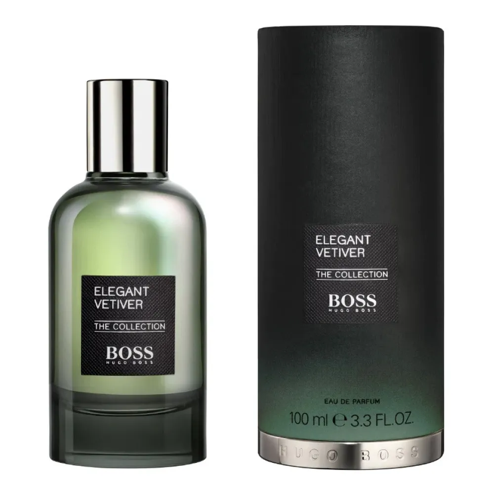 Boss The Collection Elegant Vetiver eau de parfum voor mannen 100 ml