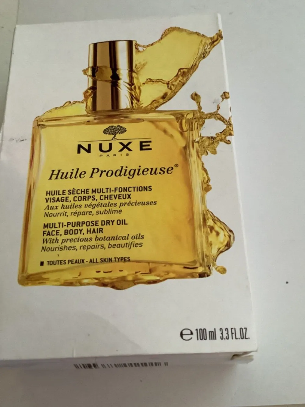 Huile Prodigieuse huile sèche multi-fonctions pour le visage, le corps et les cheveux 100 ml