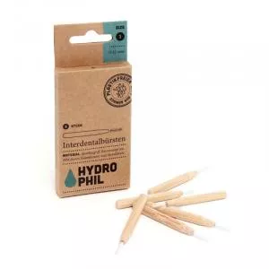 Hydrophil Brosse à dents interdentaire en bambou (6 pcs) - 0,45 mm