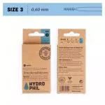 Hydrophil Brosse à dents interdentaire en bambou (6 pcs) - 0,60 mm