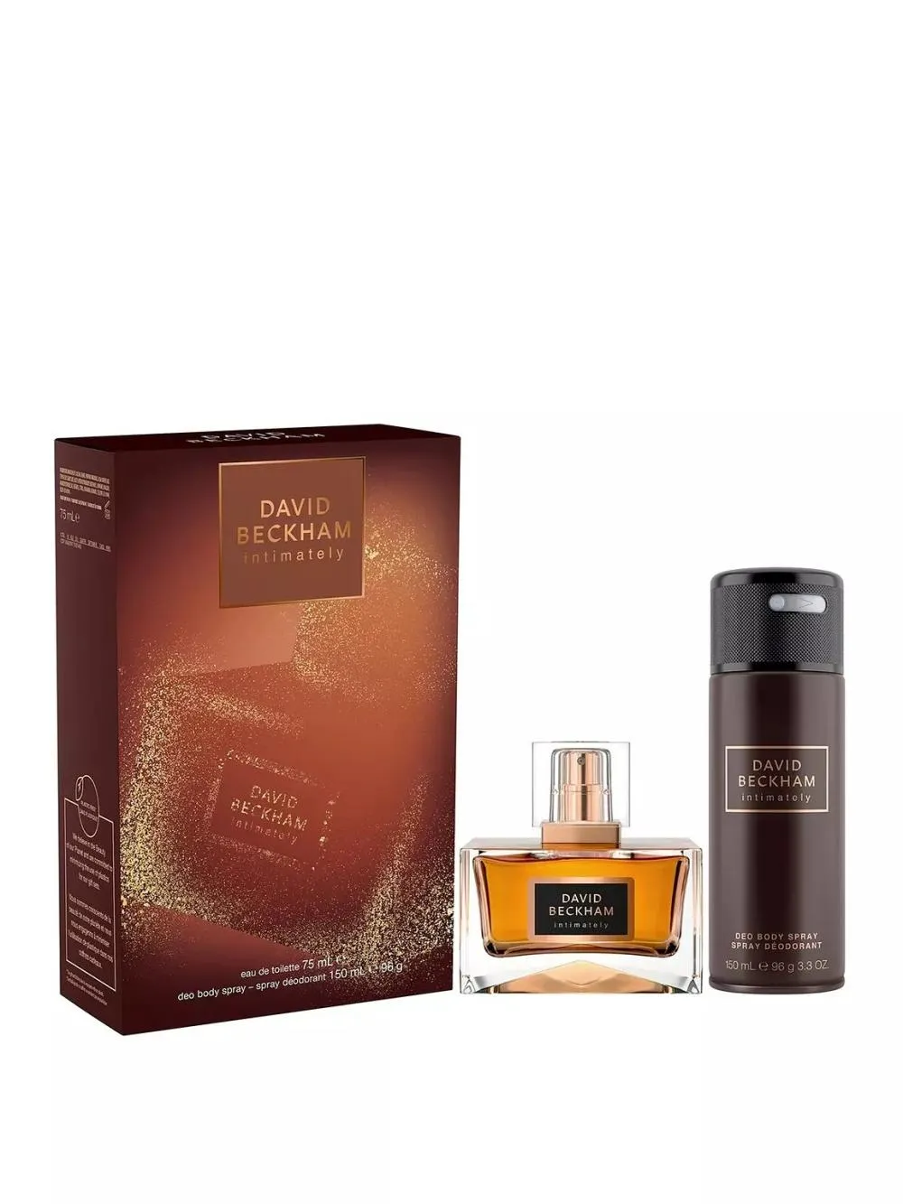 Intimately Men coffret cadeau 75 ml + déodorant spray eau de toilette pour homme