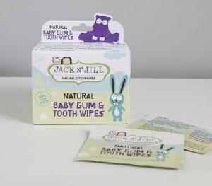 Lingettes humides pour enfants pour les gencives et les dents (25 pièces)