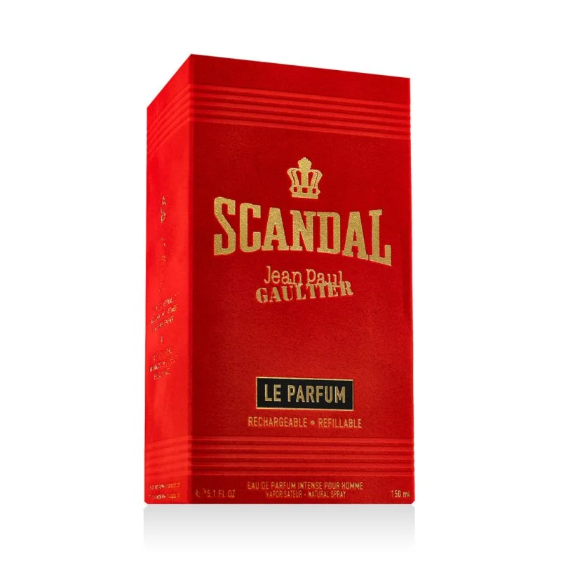 Jean Paul Gaultier Scandal Pour Homme Eau de Parfum Intense rechargeable pour homme 150 ml