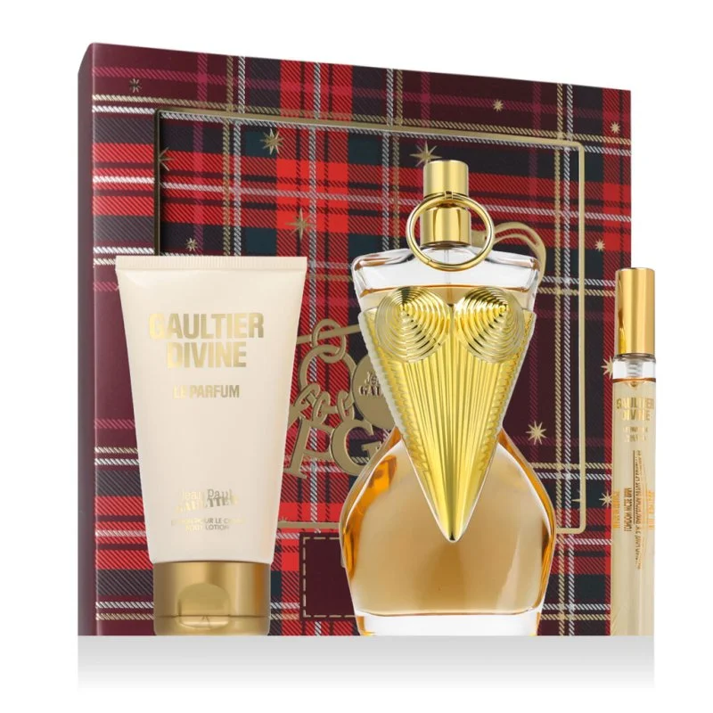 Gaultier Divine Eau de Parfum Intense rechargeable 100 ml + Eau de Parfum Intense MINI 10 ml + parfum