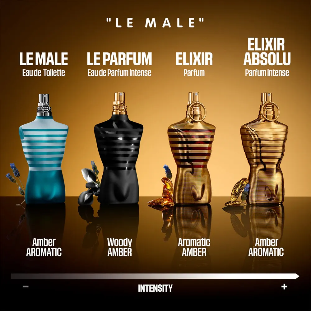 Le Male Elixir parfum voor mannen 125 ml