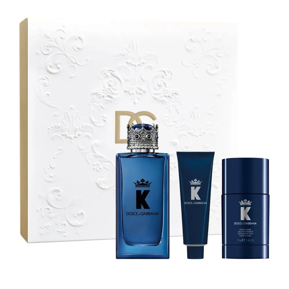 K pour Homme eau de parfum 100 ml + stick déodorant 75 g + gel douche 50 ml