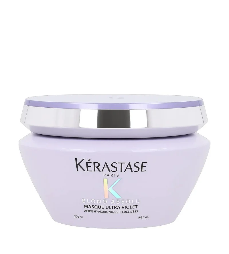 Blond Absolu Masque Ultra-Violet soin intensif neutralisant pour cheveux éclaircis et méchés 200 ml