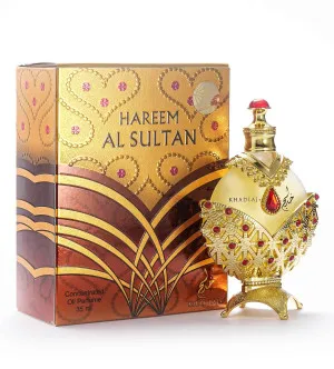 Khadlaj Hareem Al Sultan Gold huile parfumée pour femmes 35 ml