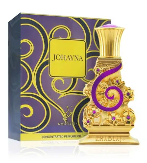 Khadlaj Johayna Purple huile parfumée unisexe 20 ml