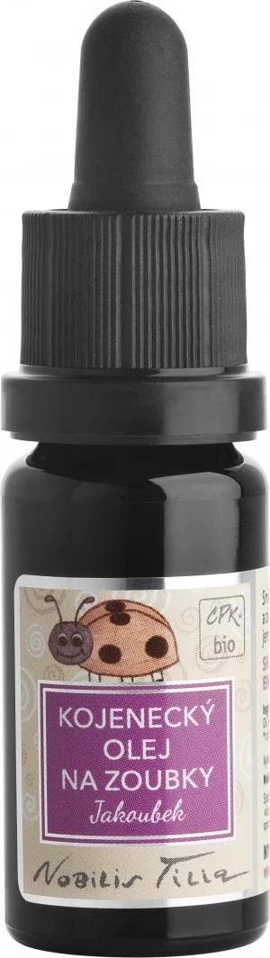 Nobilis Tilia Huile de dentition pour bébé Jakoubek 10ml