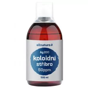 Allnature Argent colloïdal Ag200 - 50 ppm 500 ml