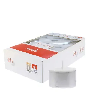 Krab XXL bougie chauffe-plat 8h 30 pcs