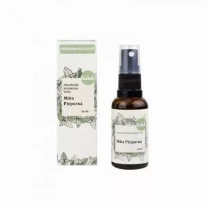 Kvitok Eau aux herbes avec spray - menthe poivrée BIO (30 ml)