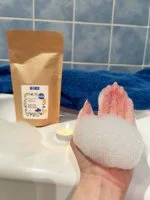 Kvitok Mousse de bain magique Côte d’Azur 60 g - mousse abondante