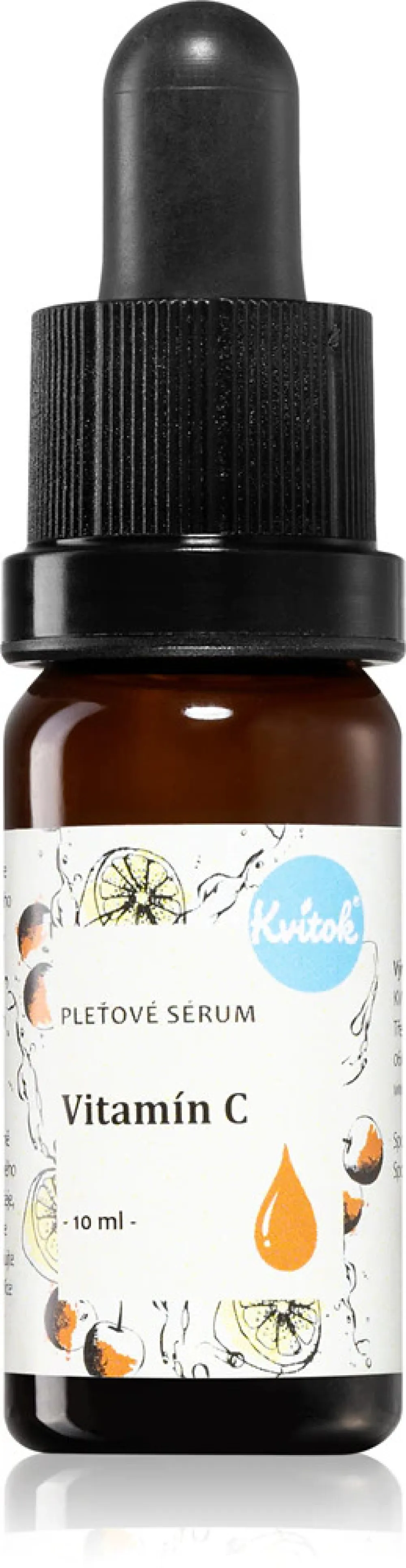 Kvitok Gezichtsserum - Vitamine C (10 ml) - anti-verouderingseffecten