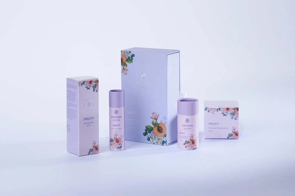 Kvitok Senses Huile corporelle nourrissante Fruity (50 ml) - au parfum de framboise, cassis et vanille