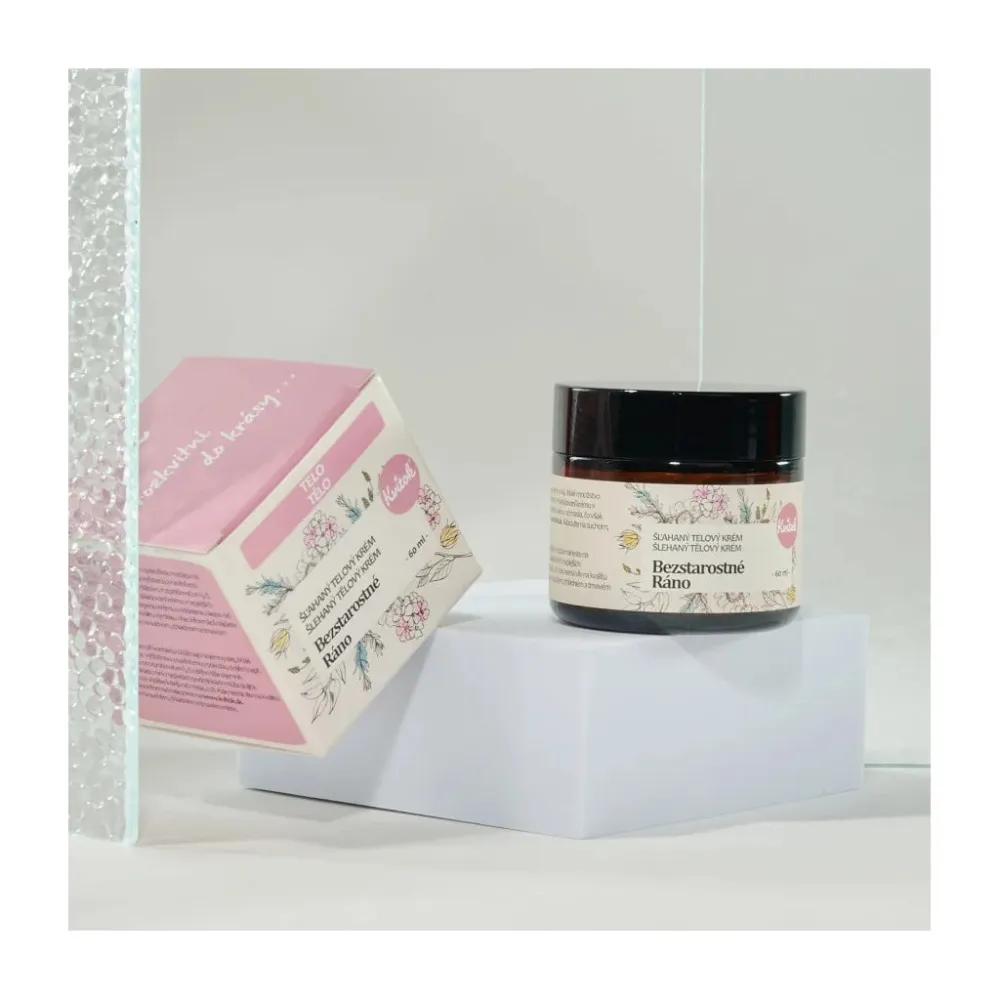 Kvitok Opgeklopte lichaamscrème Carefree Morning (60 ml) - met bloemig-citrusgeur
