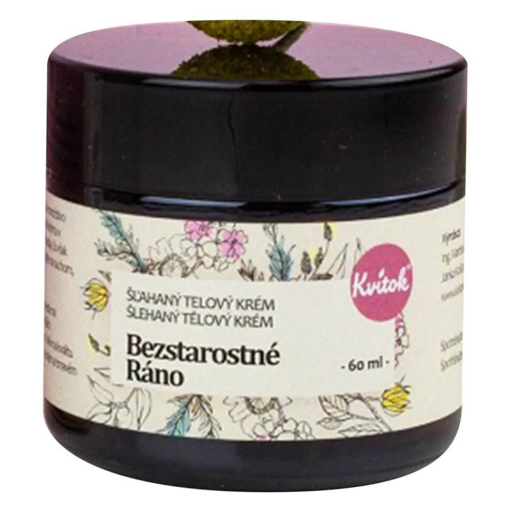 Kvitok Opgeklopte lichaamscrème Carefree Morning (60 ml) - met bloemig-citrusgeur