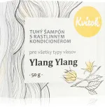 Kvitok Shampooing raide avec conditionneur pour cheveux légers Ylang Ylang XXL (50 g) - mousse merveilleusement bien