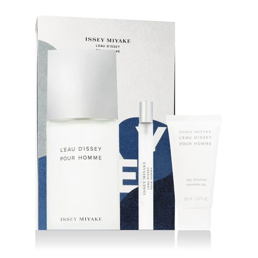 L'Eau d'Issey Pour Homme 125 ml + EDT 10 ml + gel douche eau de toilette pour homme 50 ml