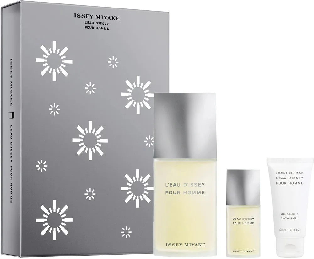 L'Eau d'Issey Pour Homme eau de toilette voor heren 125 ml + EDT 15 ml + douchegel 50 ml