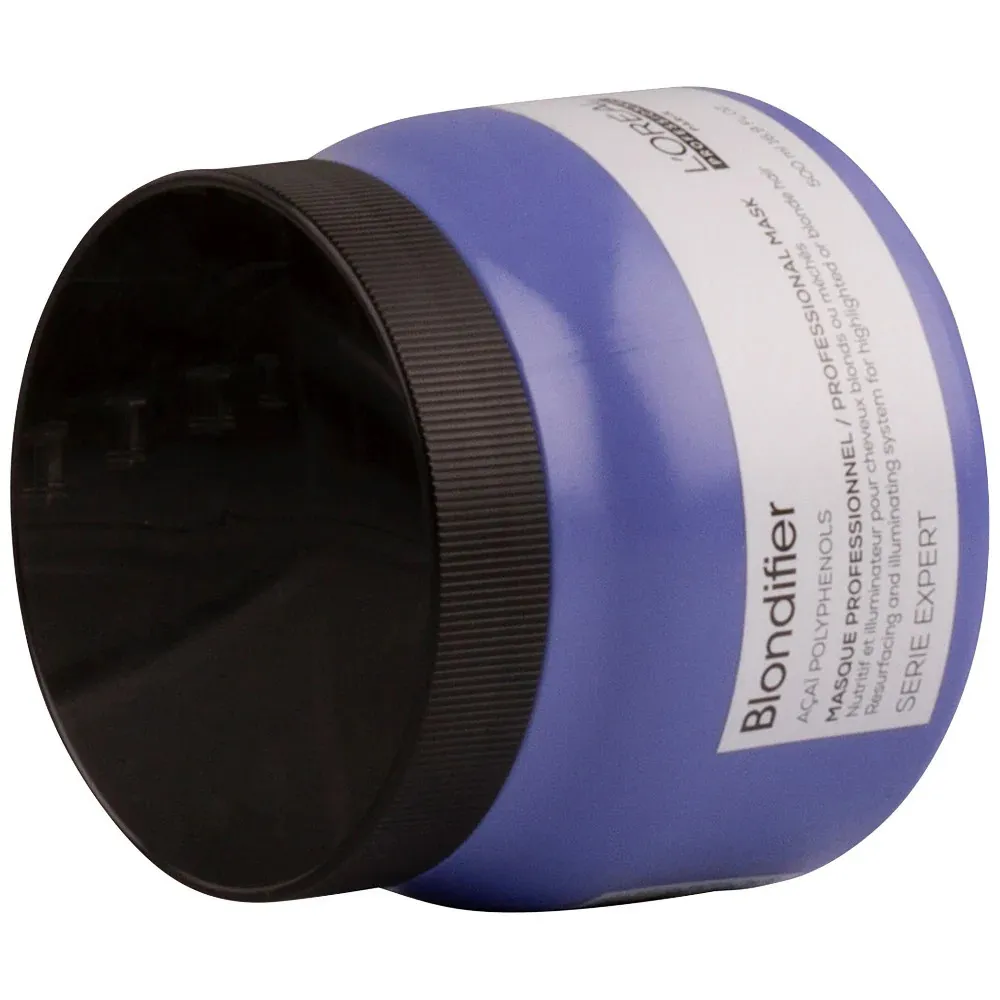 Professionnel Serie Expert Blondifier masque illuminateur pour cheveux méchés ou blonds 500 ml