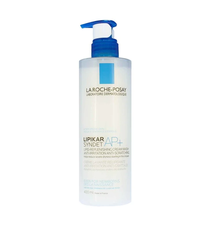 Lipikar Syndet AP+ gel-crème nettoyant anti-irritations et anti-démangeaisons de la peau 400 ml