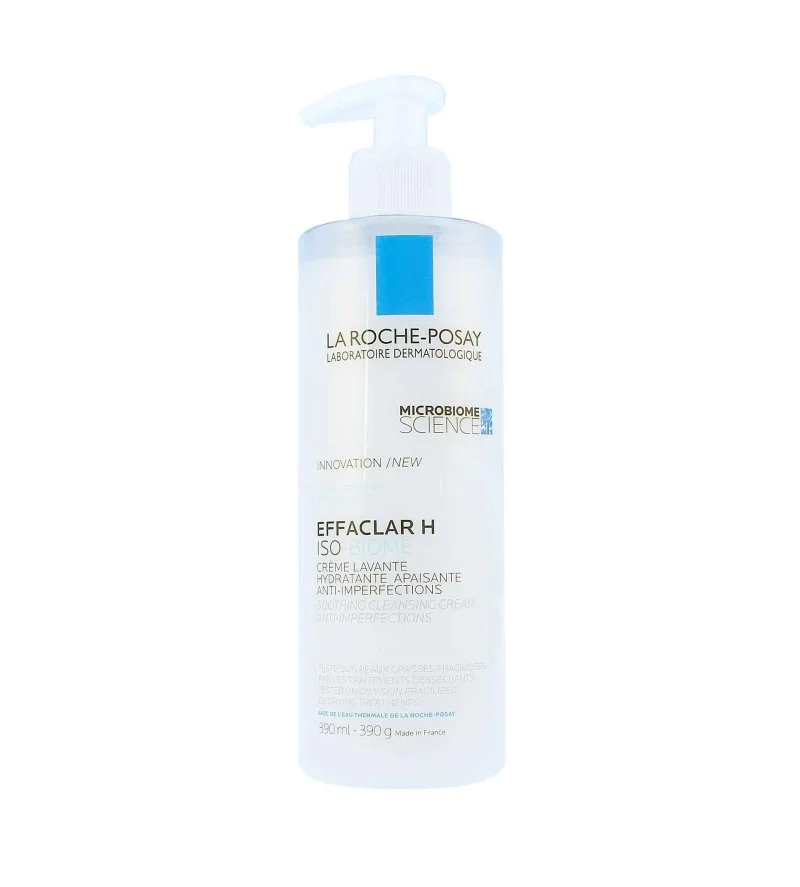 Effaclar H Iso-Biome crème nettoyante pour peaux à imperfections 390 ml