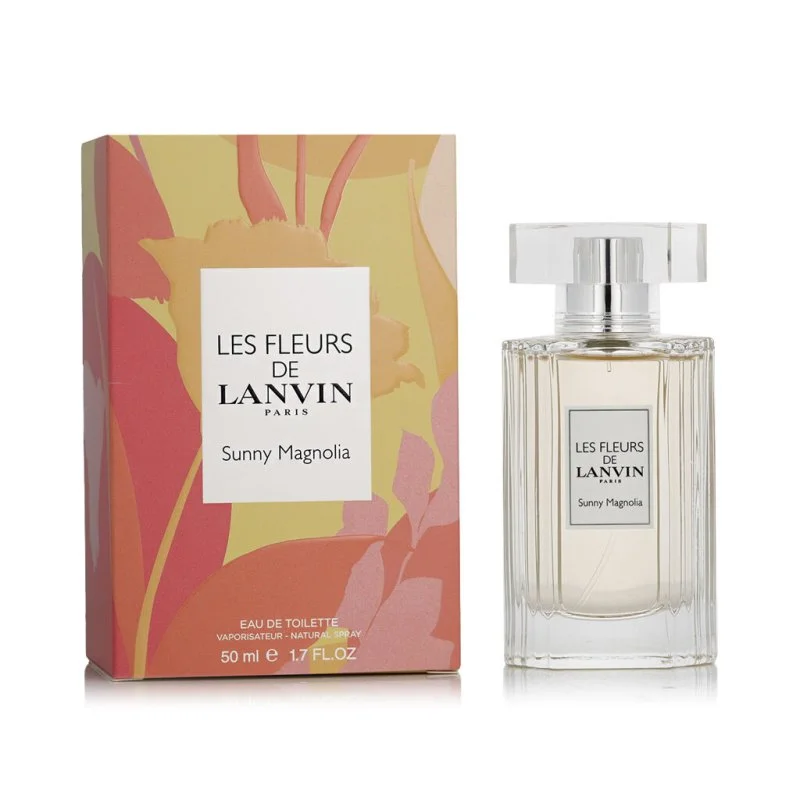 Les Fleurs de Lanvin Sunny Magnolia eau de toilette pour femme 50 ml