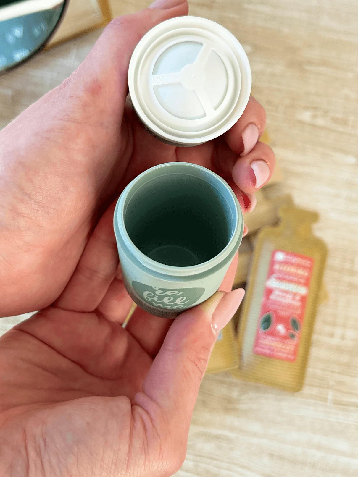 laSaponaria Applicateur pour déodorant roll-on - rechargeable - solution durable