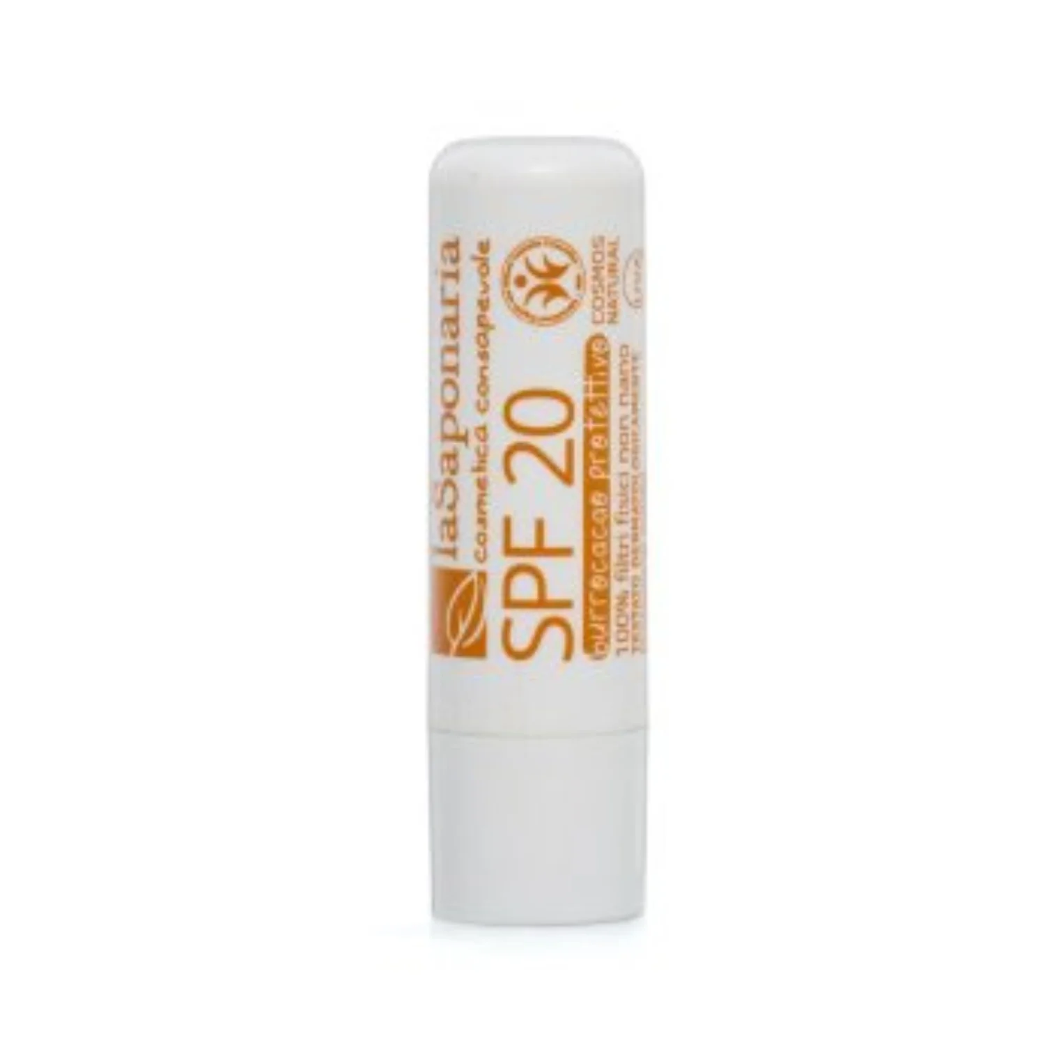 laSaponaria Baume à lèvres Biocao SPF 20 (4,8 ml) - aux filtres minéraux