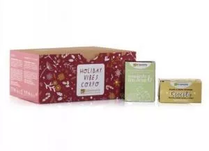 laSaponaria Pack cadeau Holiday Vibes - beurre corporel et savon solide