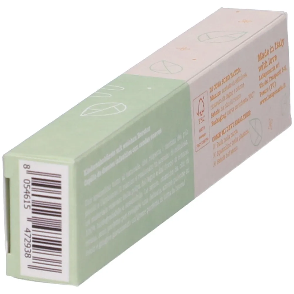 laSaponaria Kindertandenborstel - groen - 100% natuurlijke materialen