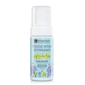 laSaponaria Mousse lavante intime au bleuet & aux prébiotiques BIO (100 ml) - convient aux enfants et en période de ménopause