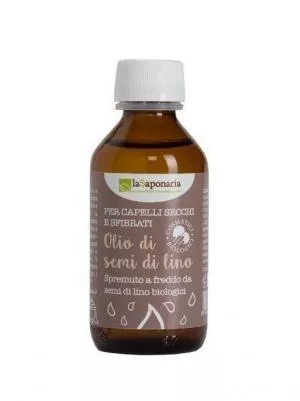 laSaponaria Huile capillaire de lin pressée à froid BIO (100 ml)