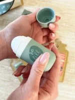 laSaponaria Recharge pour déodorant roll-on Sunrise - Mangue & Pamplemousse BIO (40 ml) - parfum tropical