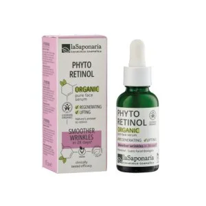 laSaponaria Sérum visage - Phytorétinol BIO (30 ml) - régénère et illumine le teint