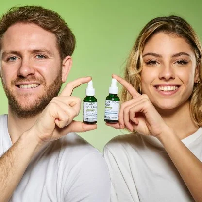 laSaponaria Sérum visage - Collagène végétal BIO (30 ml) - pour une peau plus lisse et plus ferme