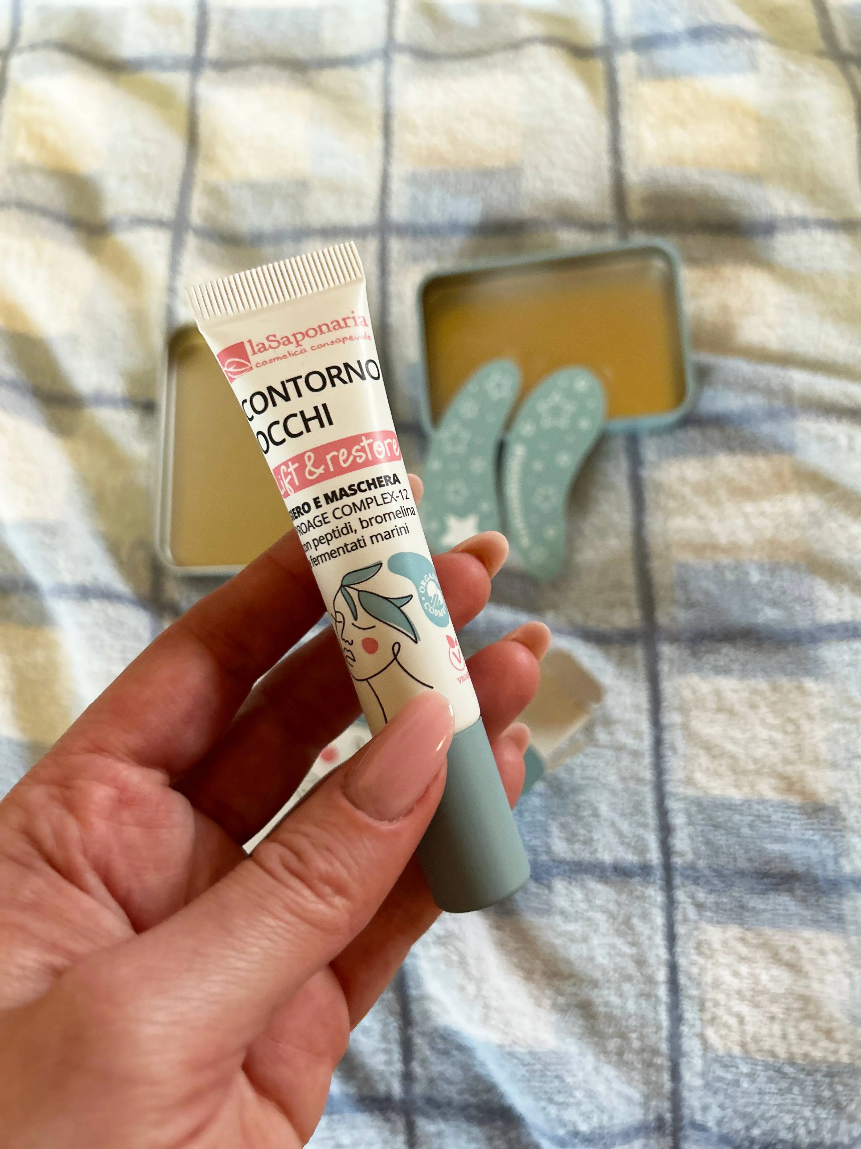 laSaponaria Sérum contour des yeux Lift & Restore BIO (15 ml) - regard frais et raffermi