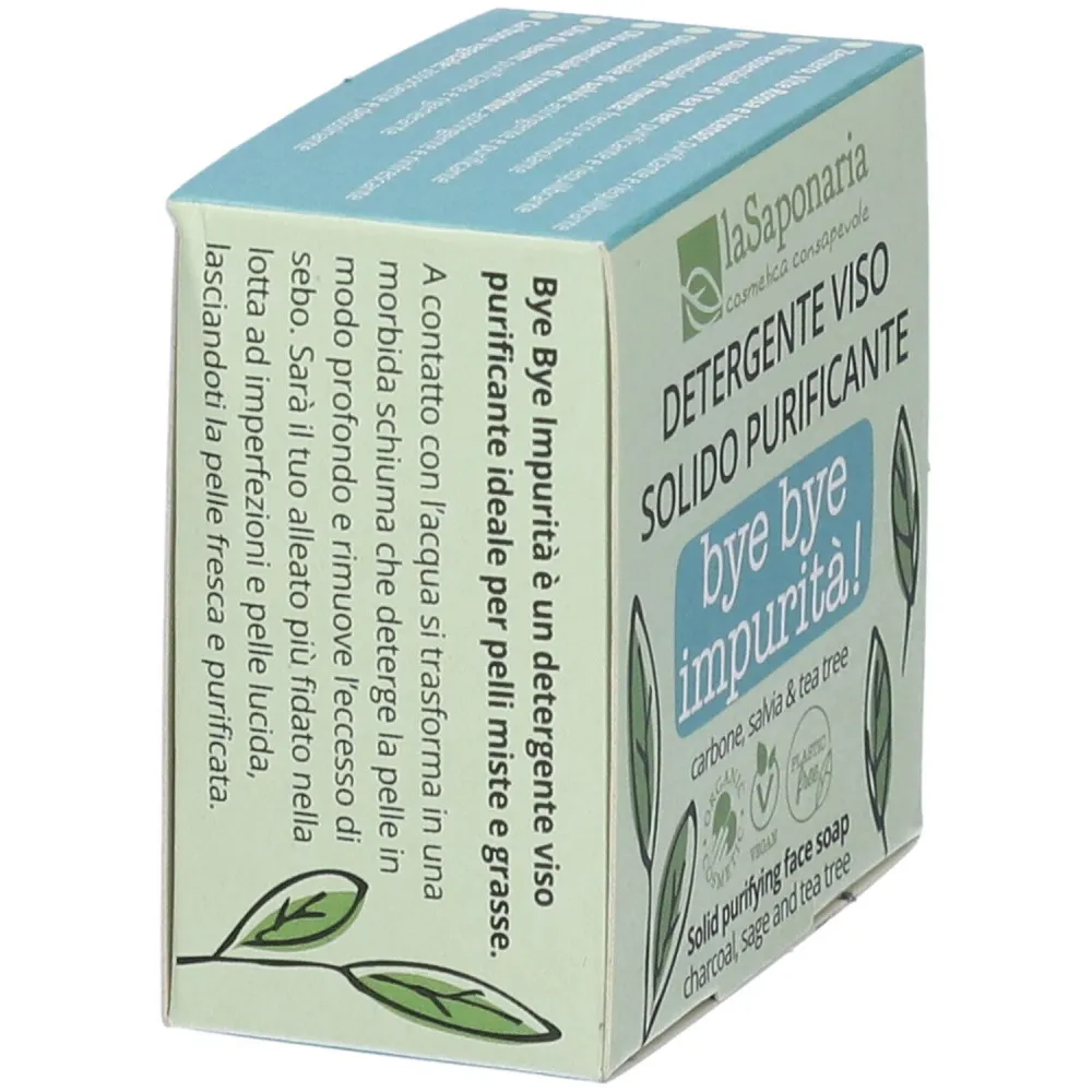 laSaponaria Vaste reinigingszeep voor vette en gemengde huid BIO (70 g)