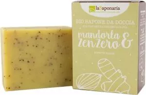 laSaponaria Savon solide BIO - Amande et gingembre (100 g)